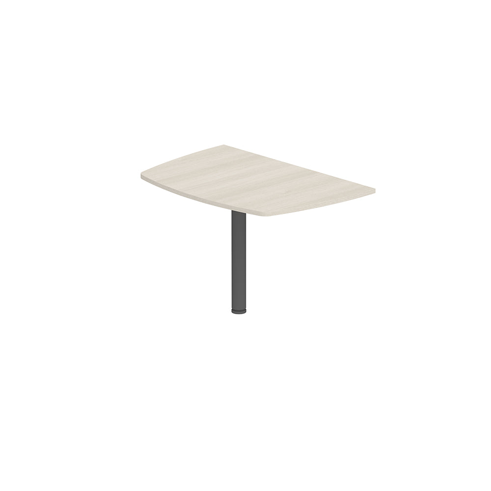 PLATA Conference Join Extention Meja Meeting 80x120cm Ash Grey