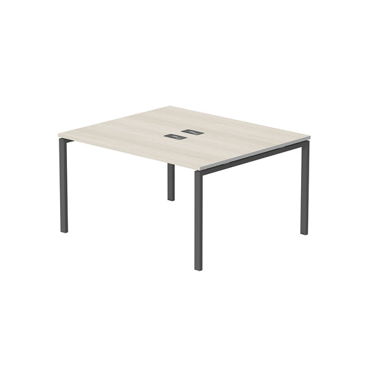 PLATA Conference Table Meja Meeting 4 Orang 140x120cm Ash Grey
