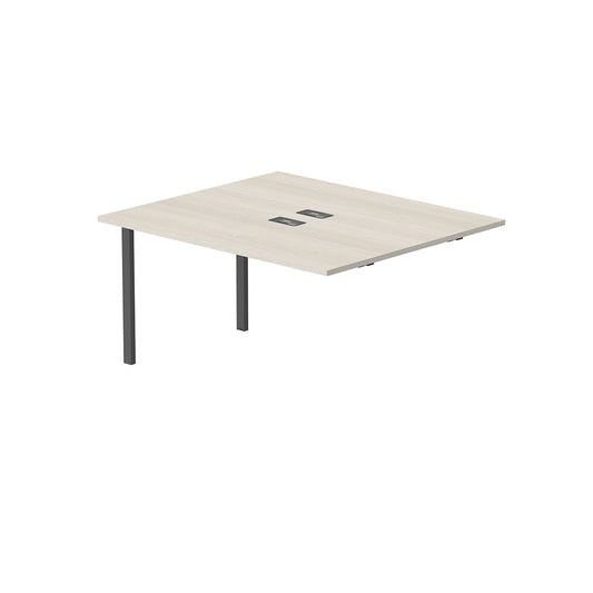 PLATA Conference Table Extention Meja Meeting 140x120cm Ash Grey