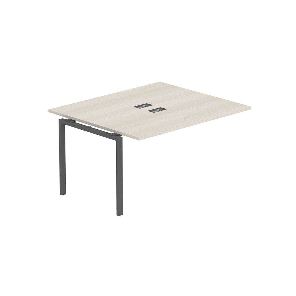 PLATA Conference Table Extention Meja Meeting 140x120cm Ash Grey