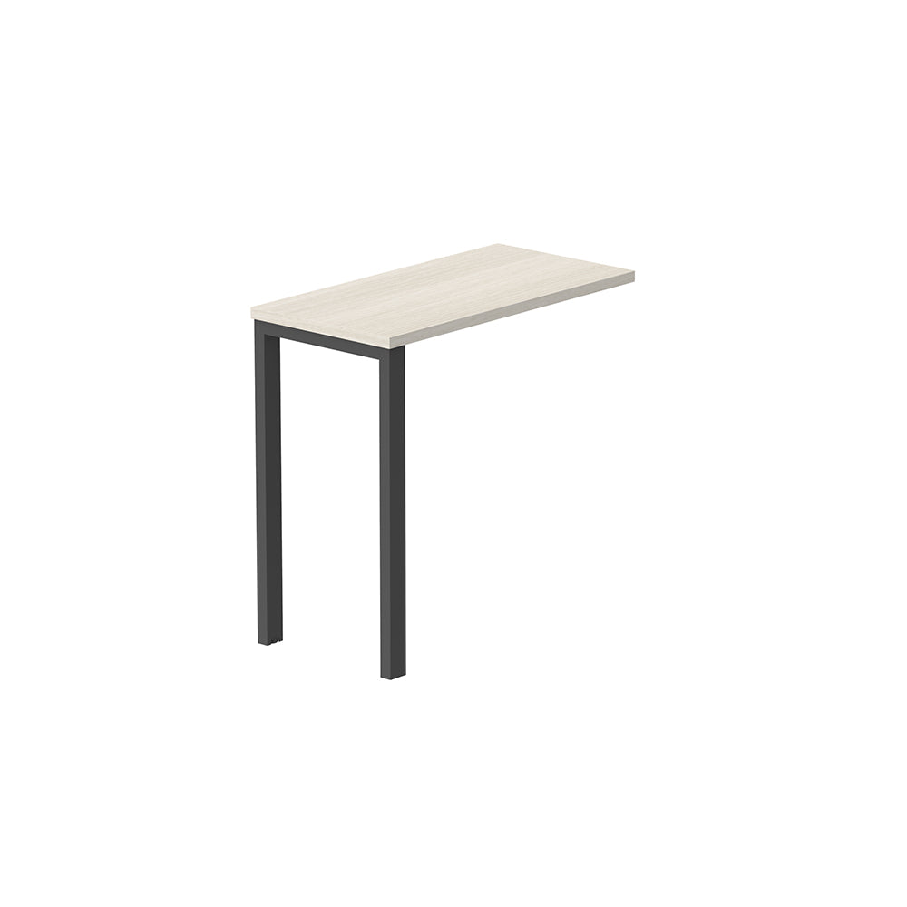 PLATA Return Table Meja Samping 80x40cm Ash Grey