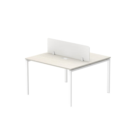 PLATA Workstation Main 120x120cm White Ash
