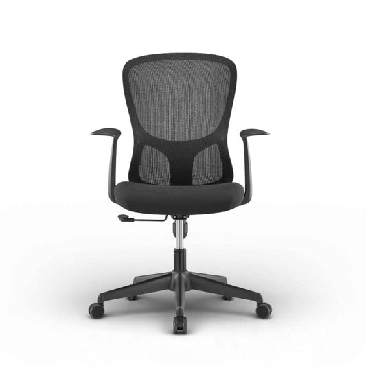VELO Low Back Black Office Chair Kursi Kantor Ergonomis