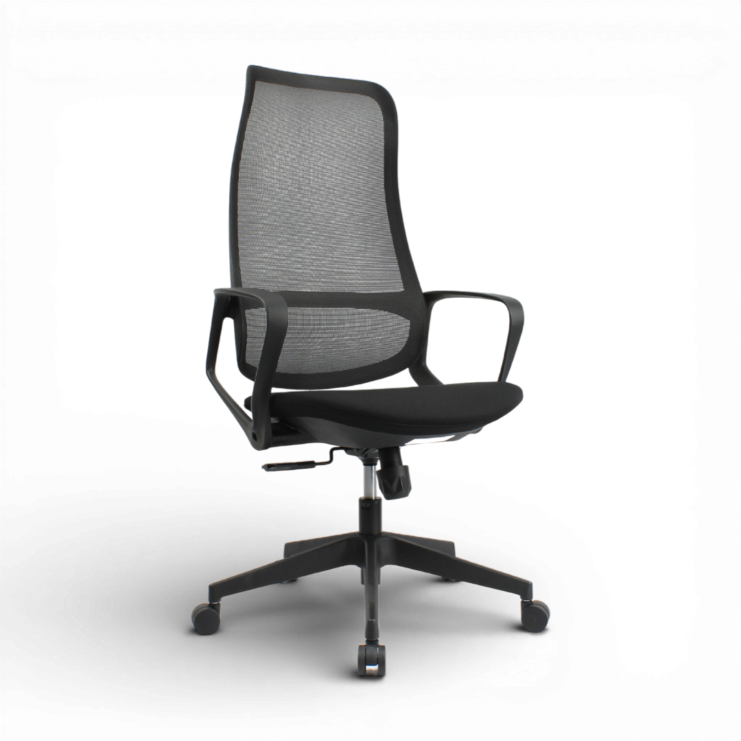 ARMUS High Back Black Office Chair Kursi Kantor Ergonomis