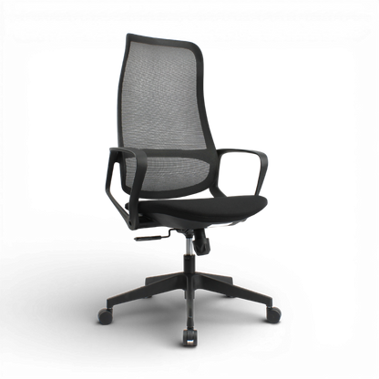 ARMUS High Back Black Office Chair Kursi Kantor Ergonomis