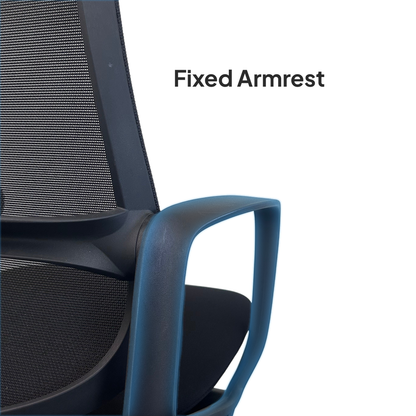 ARMUS High Back Black Office Chair Kursi Kantor Ergonomis