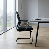 DELARO Visitor Black Office Chair Kursi Kantor Ergonomis