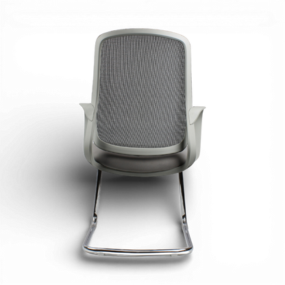 DELARO Visitor Grey Office Chair Kursi Kantor Ergonomis