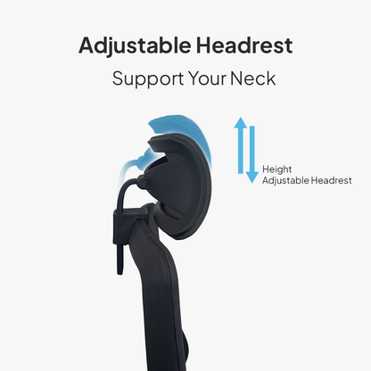 HADID High Back Black Office Chair Kursi Kantor Ergonomis