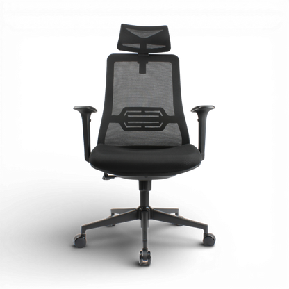 HADID High Back Black Office Chair Kursi Kantor Ergonomis