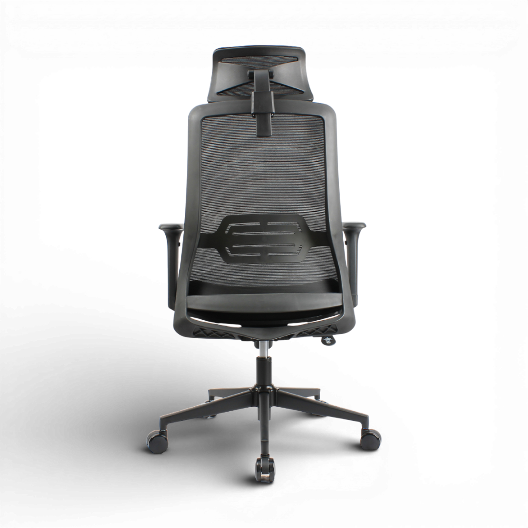 HADID High Back Black Office Chair Kursi Kantor Ergonomis