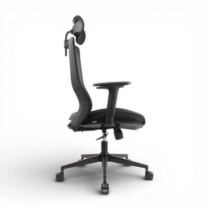 HADID High Back Black Office Chair Kursi Kantor Ergonomis