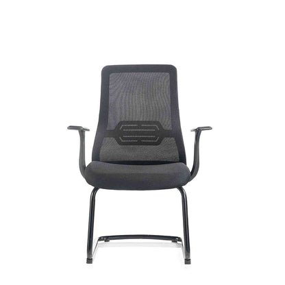 HADID Visitor Black Office Chair Kursi Kantor Ergonomis