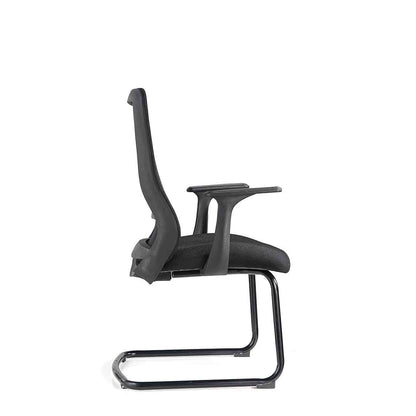 HADID Visitor Black Office Chair Kursi Kantor Ergonomis