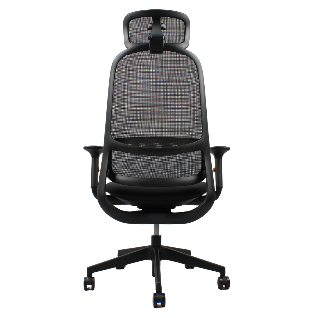 ISMO High Back Black Office Chair Kursi Kantor Ergonomis