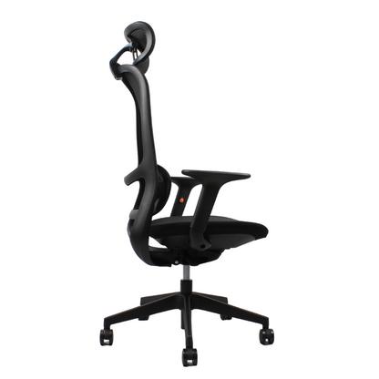 ISMO High Back Black Office Chair Kursi Kantor Ergonomis
