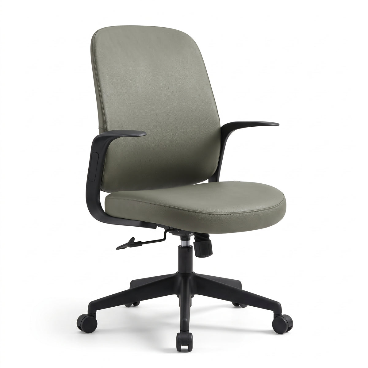 LENOX Mid Back Grey Office Chair Kursi Kantor Ergonomis