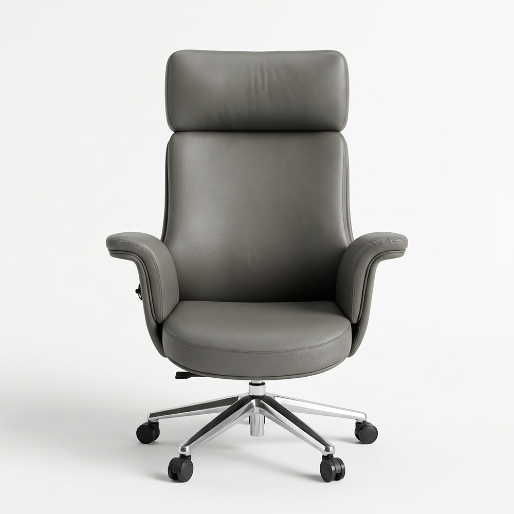 LEXUS High Back Grey Office Chair Kursi Kantor Ergonomis