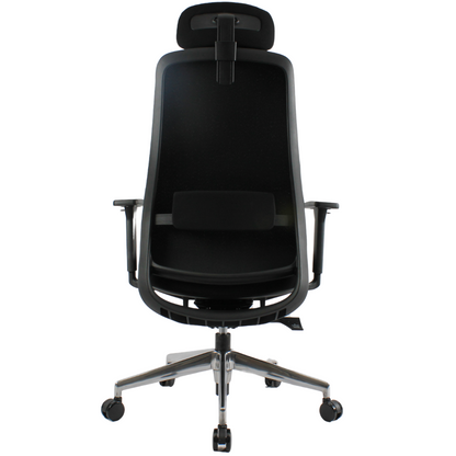 NORTA High Back Black Office Chair Kursi Kantor Ergonomis