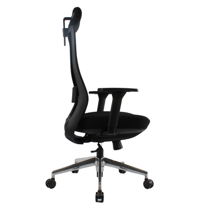 NORTA High Back Black Office Chair Kursi Kantor Ergonomis