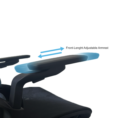 ORSON High Back Black Office Chair Kursi Kantor Ergonomis