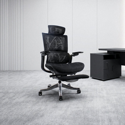 ORSON High Back Black Office Chair Kursi Kantor Ergonomis