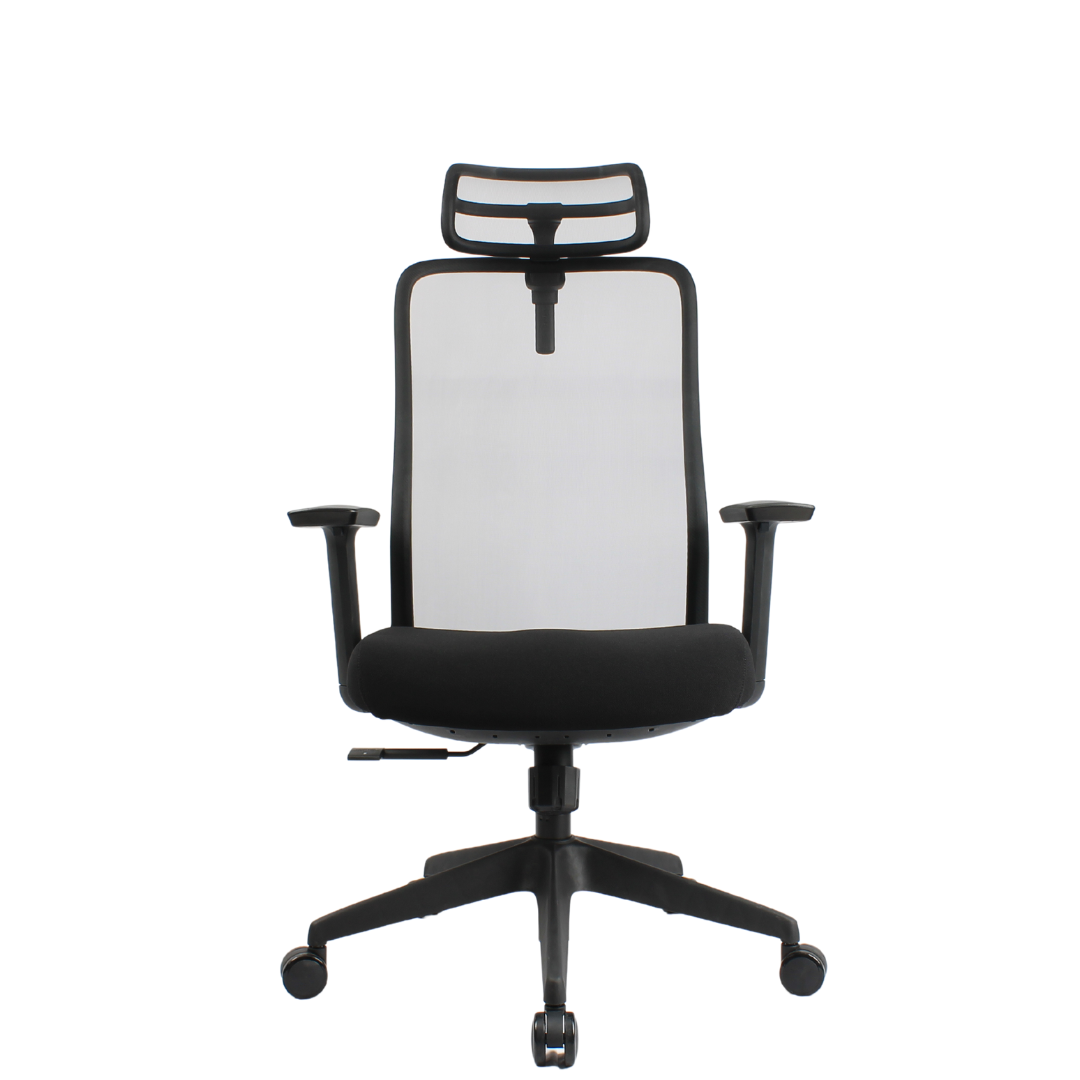OTSO High Back Black Office Chair Kursi Kantor Ergonomis