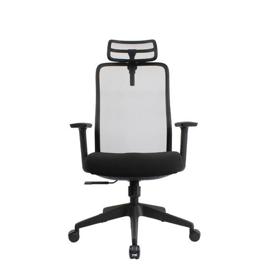 OTSO High Back Black Office Chair Kursi Kantor Ergonomis