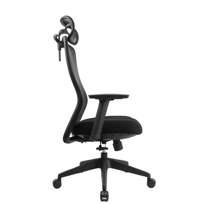 OTSO High Back Black Office Chair Kursi Kantor Ergonomis