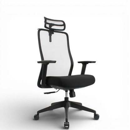 OTSO High Back Black Office Chair Kursi Kantor Ergonomis