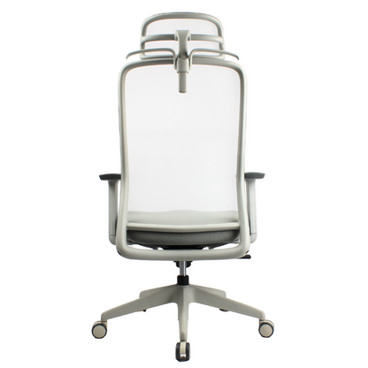 OTSO High Black Grey Office Chair Kursi Kantor Ergonomis