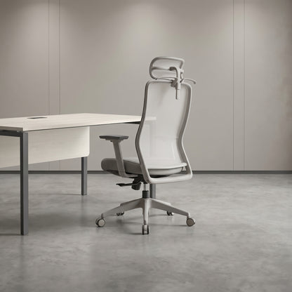 OTSO High Black Grey Office Chair Kursi Kantor Ergonomis