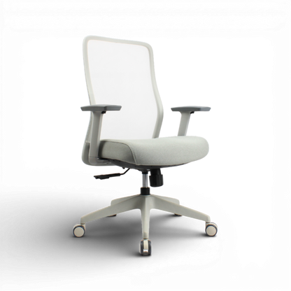 OTSO Mid Black Grey Office Chair Kursi Kantor Ergonomis