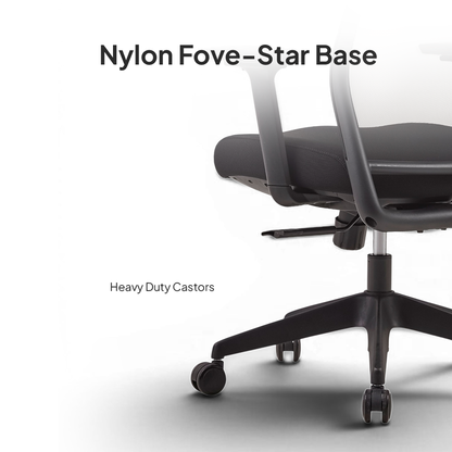 OTSO High Back Black Office Chair Kursi Kantor Ergonomis