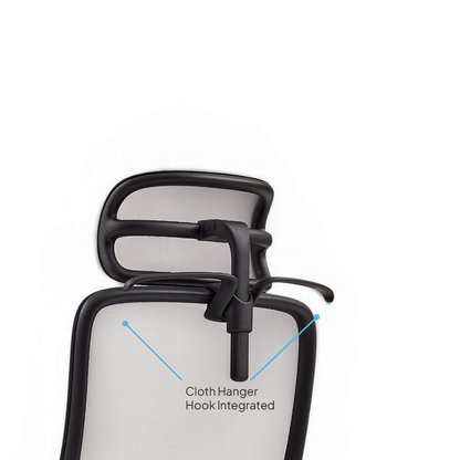 OTSO High Back Black Office Chair Kursi Kantor Ergonomis
