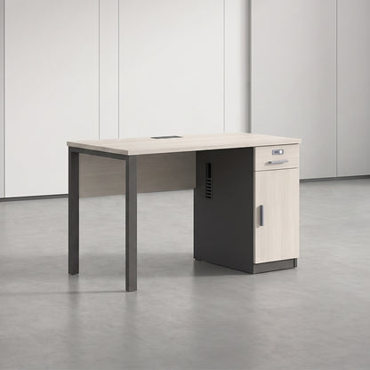 PLATA Clerical Desk Meja Kerja Kantor 100x60cm Ash Grey