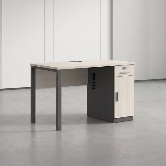 PLATA Clerical Desk Meja Kerja Kantor 100x60cm Ash Grey