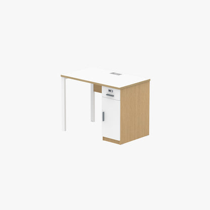 PLATA Clerical Desk 100x60cm White Pine