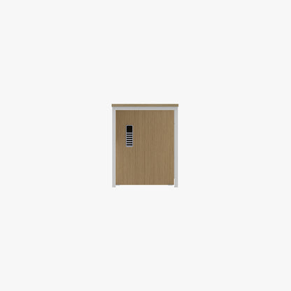 PLATA Clerical Desk 100x60cm White Pine