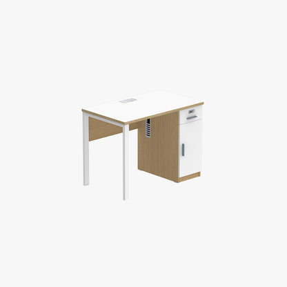 PLATA Clerical Desk 100x60cm White Pine