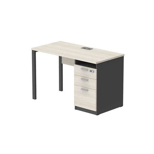PLATA Clerical Desk Meja Kerja Kantor 120x60cm Ash Grey