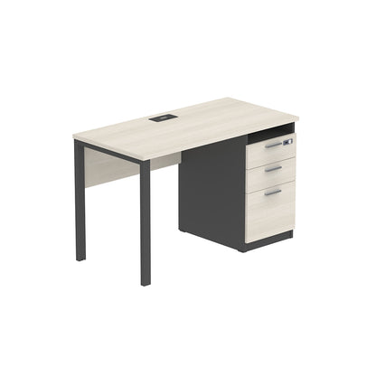 PLATA Clerical Desk Meja Kerja Kantor 120x60cm Ash Grey