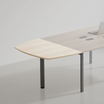 PLATA Conference Join Extention Meja Meeting 80x120cm Ash Grey