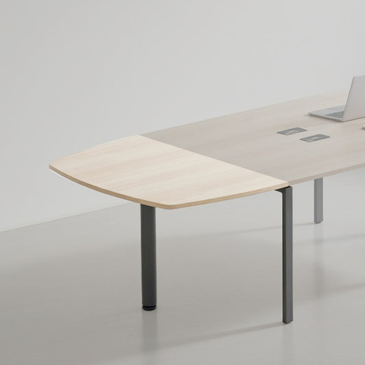 PLATA Conference Join Extention Meja Meeting 80x120cm Ash Grey