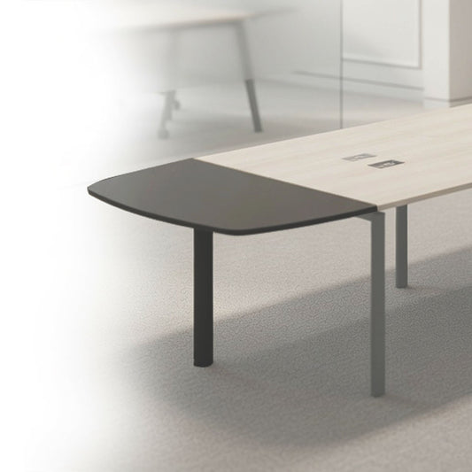 PLATA Conference Join Extention Meja Meeting 80x120cm Dark Grey