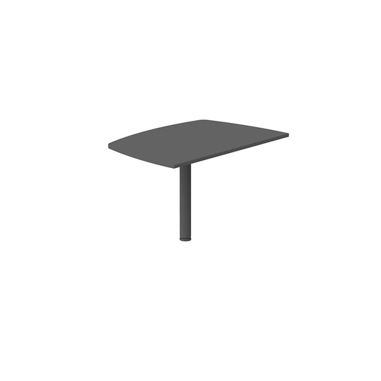 PLATA Conference Join Extention Meja Meeting 80x120cm Dark Grey
