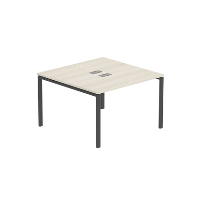 PLATA Conference Table Meja Meeting 4 Orang 120x120cm Ash Grey