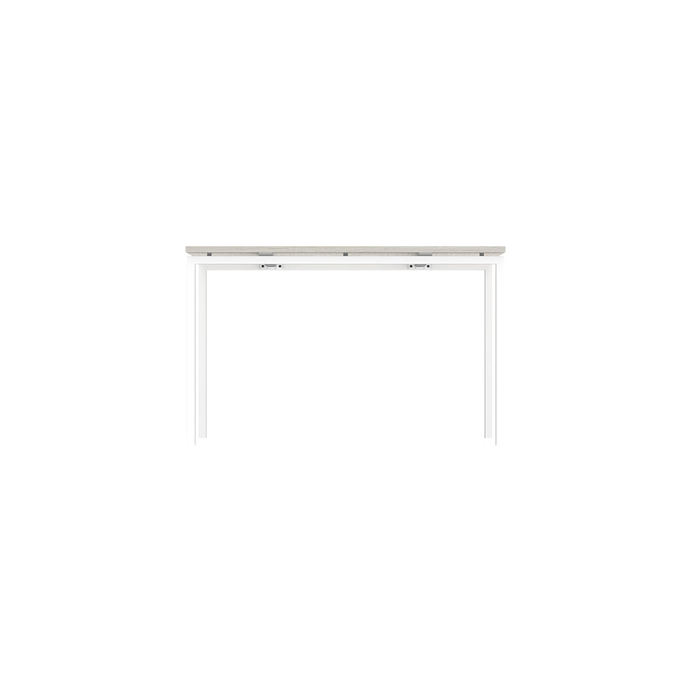 PLATA Conference Table 120x120cm White Ash