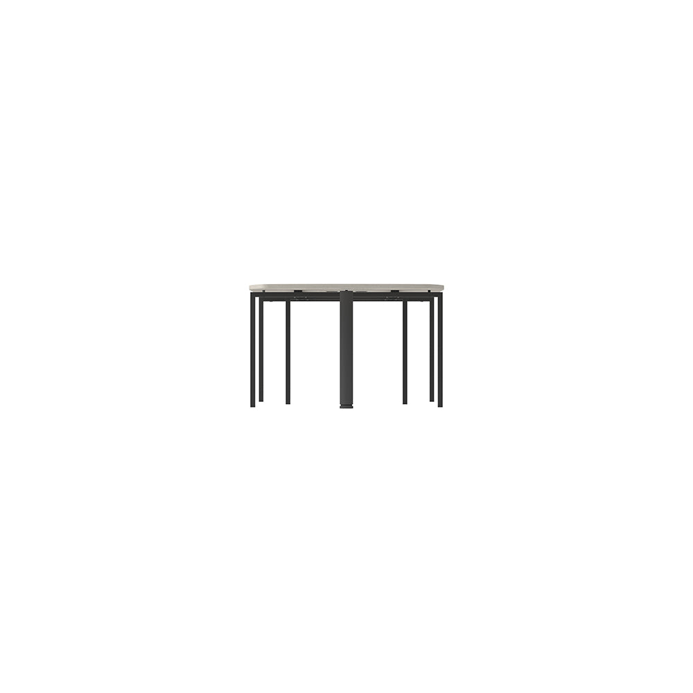 PLATA Conference Table Meja Meeting 12 Orang 400x120cm Ash Grey