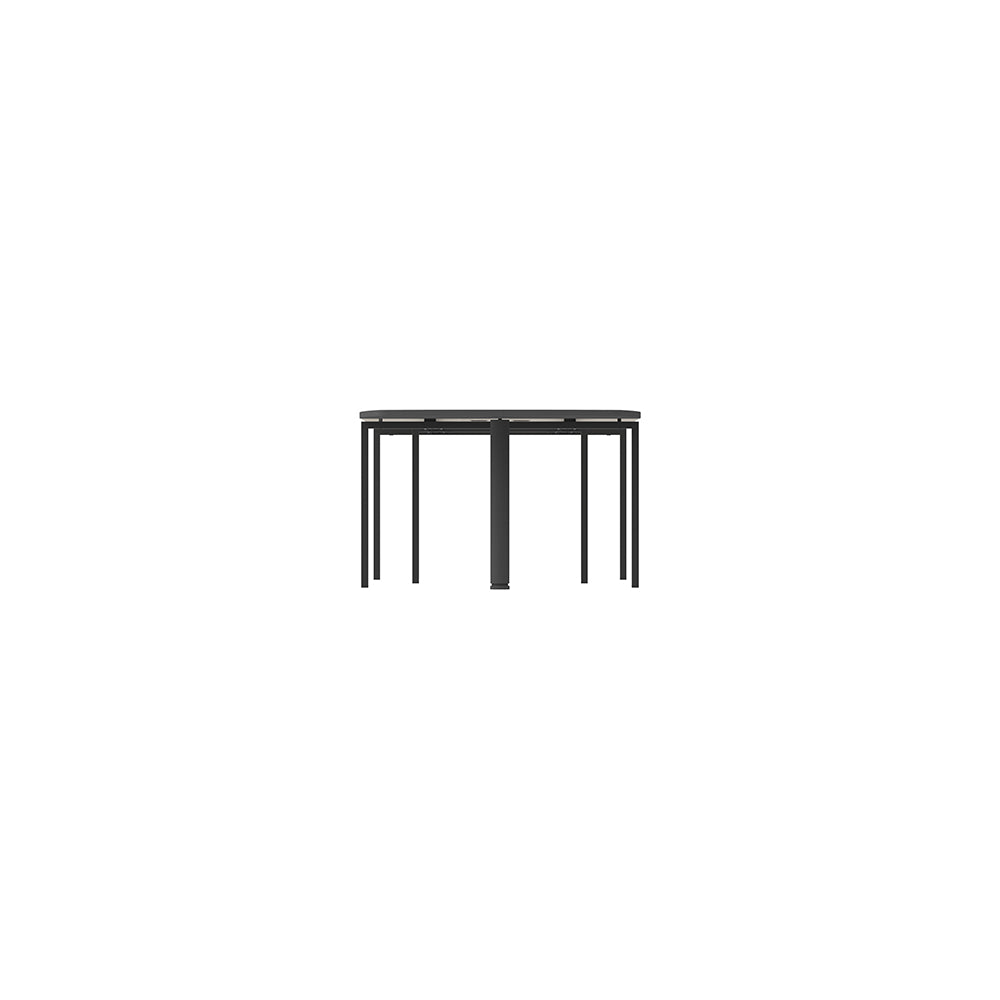 PLATA Conference Table Meja Meeting 12 Orang 400x120cm Dark Grey